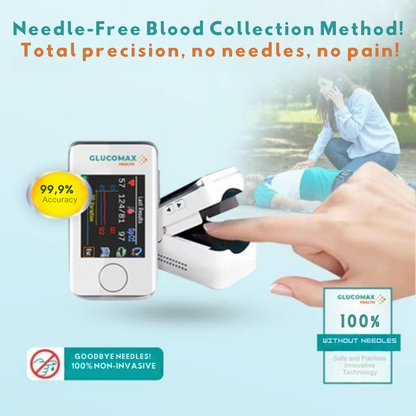 Non-Invasive Laser Glucometer GlucoMax [99.9% PRECISION]